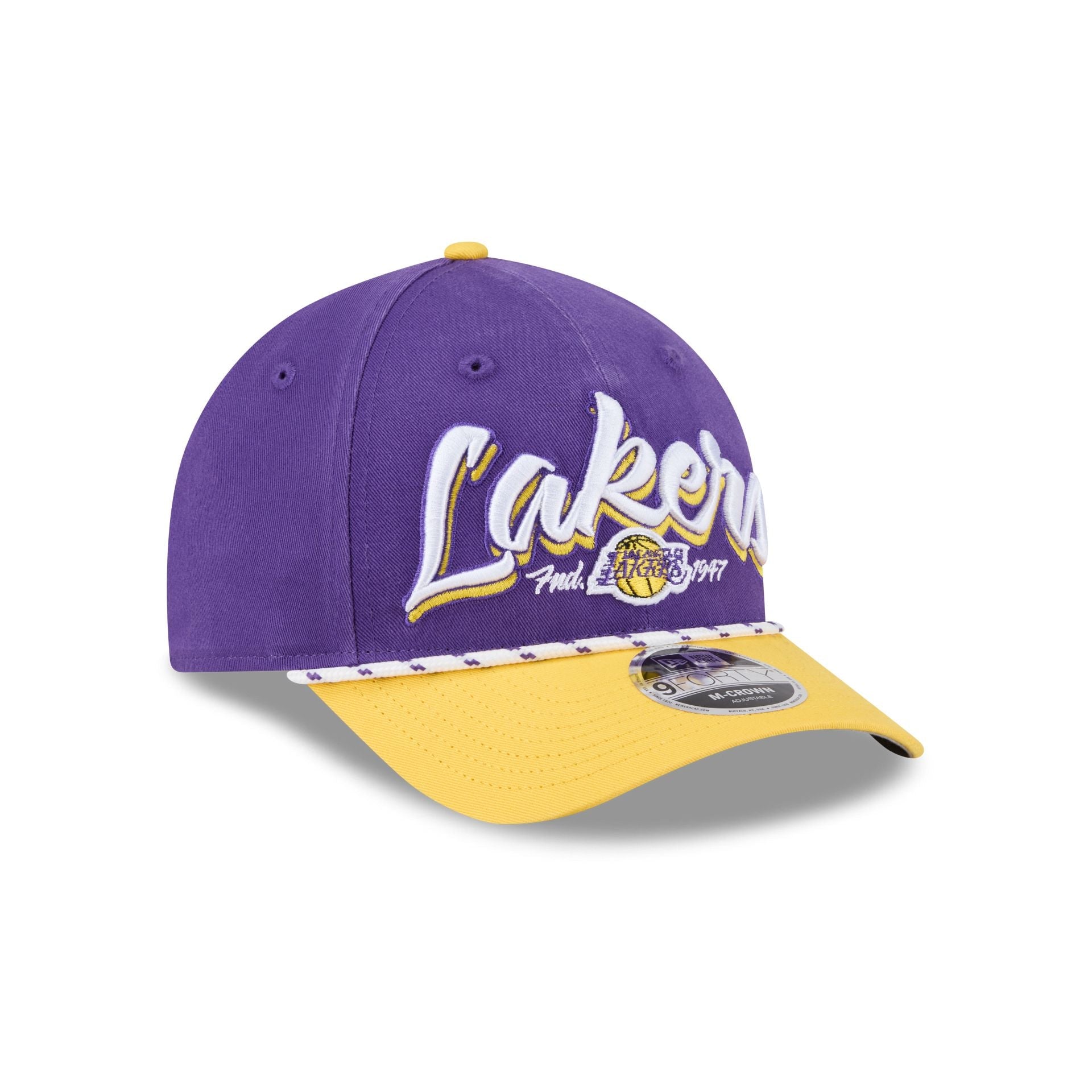 Los Angeles Lakers Team Loyal 9FORTY M-Crown Snapback Hat