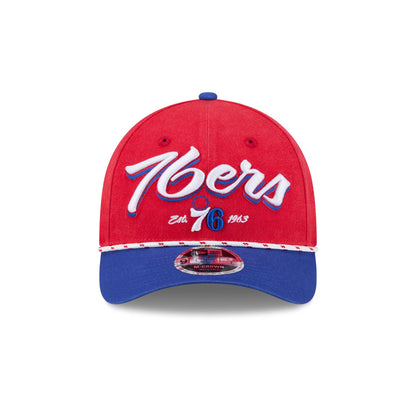 Philadelphia 76ers Team Loyal 9FORTY M-Crown Snapback Hat