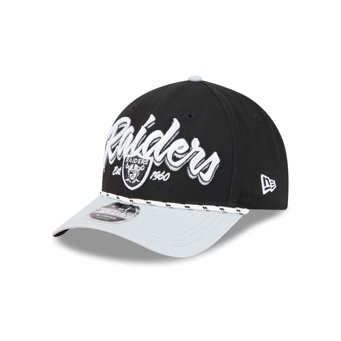 Las Vegas Raiders Team Loyal 9FORTY M-Crown Snapback Hat
