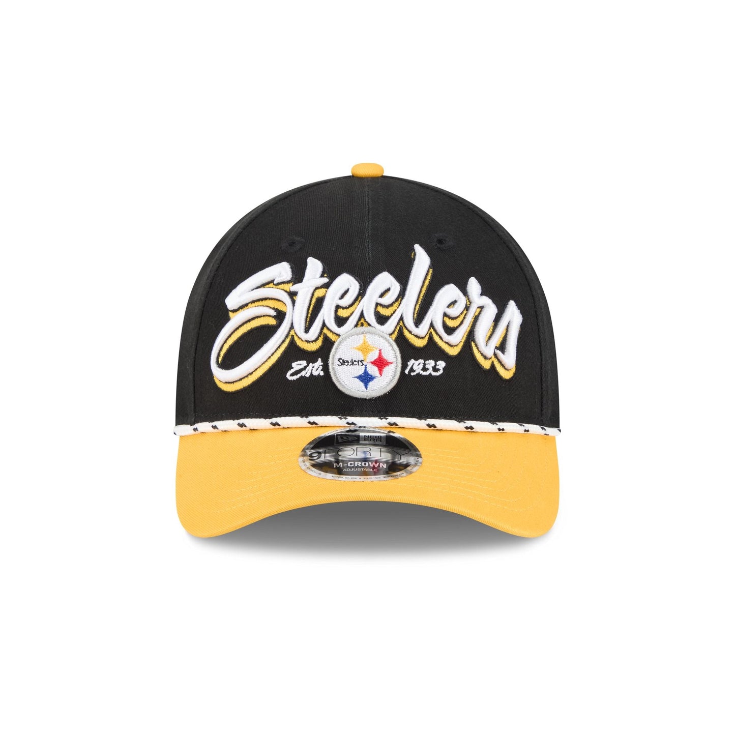 Pittsburgh Steelers Team Loyal 9FORTY M-Crown Snapback Hat