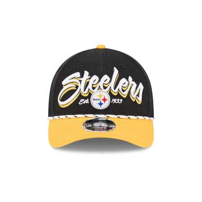 Pittsburgh Steelers Team Loyal 9FORTY M-Crown Snapback Hat
