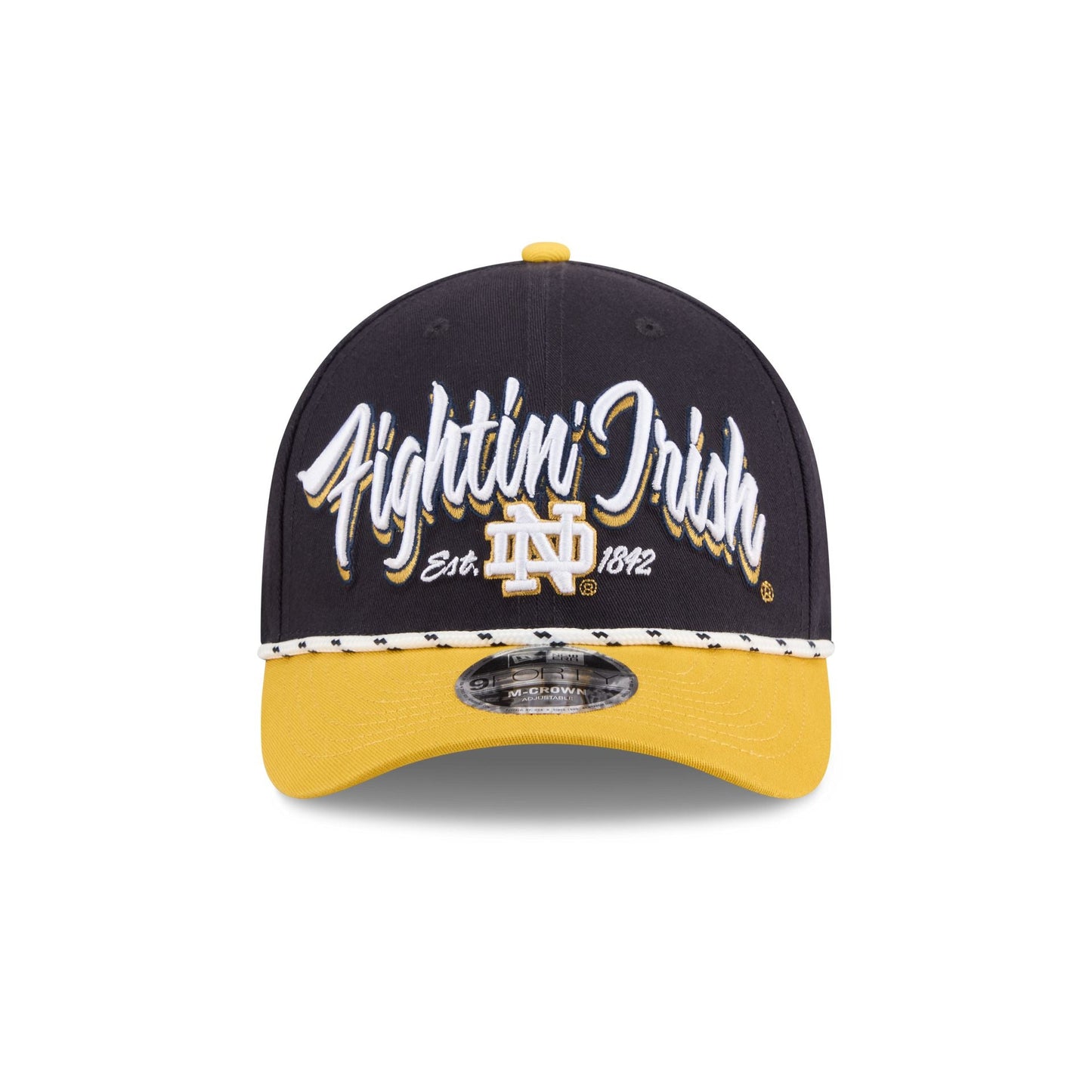 Notre Dame Fighting Irish Team Loyal 9FORTY M-Crown Snapback Hat