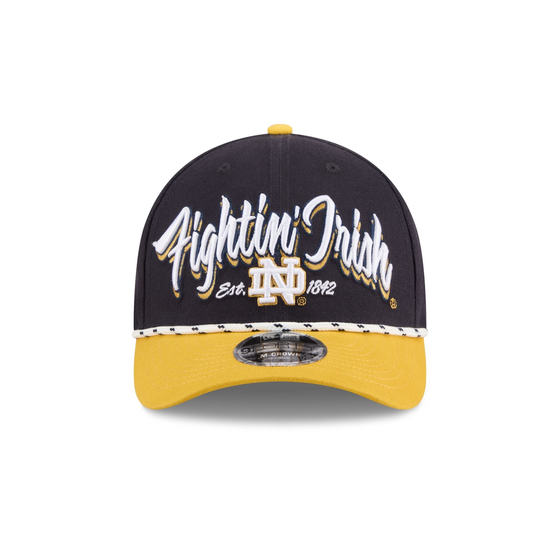 Notre Dame Fighting Irish Team Loyal 9FORTY M-Crown Snapback Hat