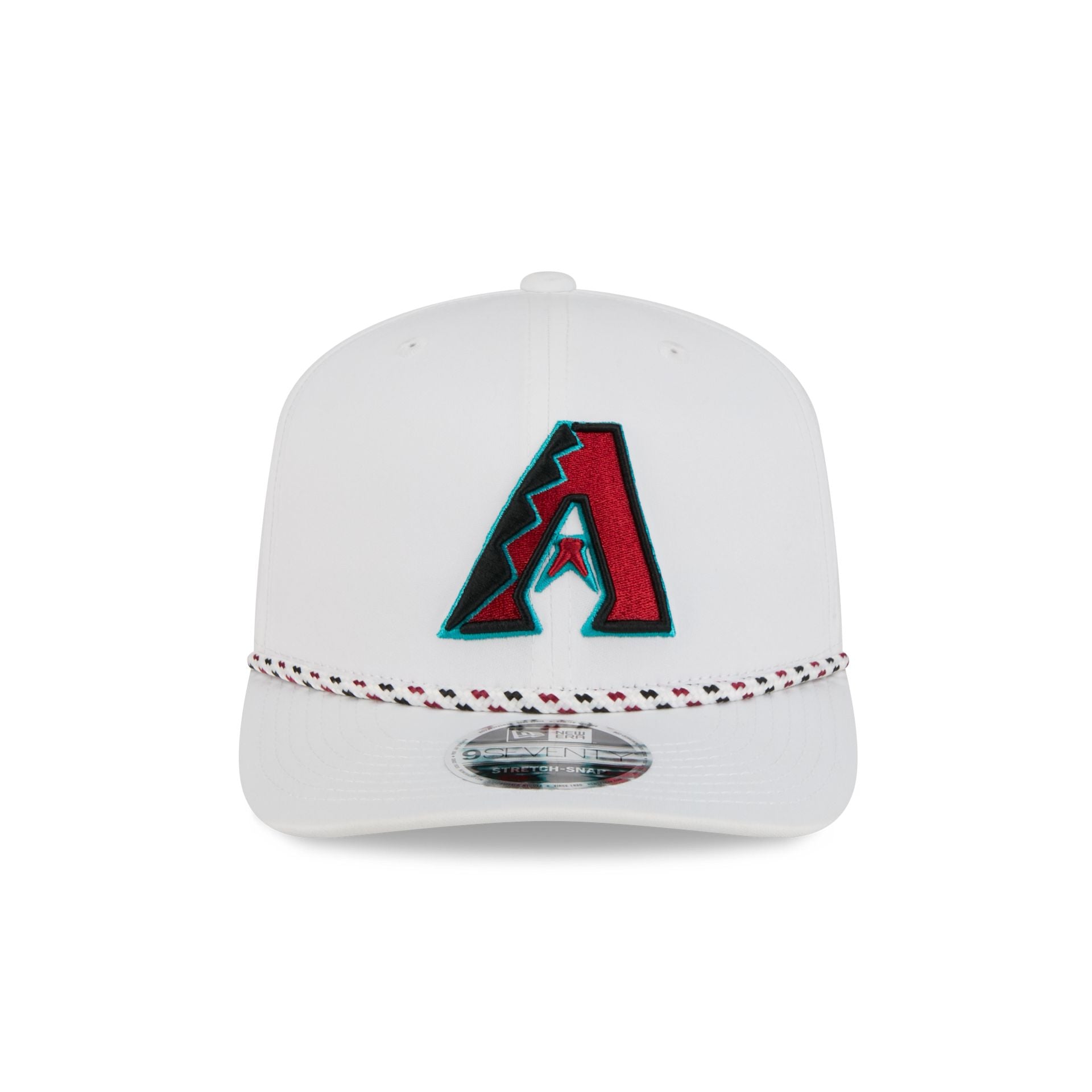 Arizona Diamondbacks Optic White Performance Rope 9SEVENTY Stretch-Snap Hat