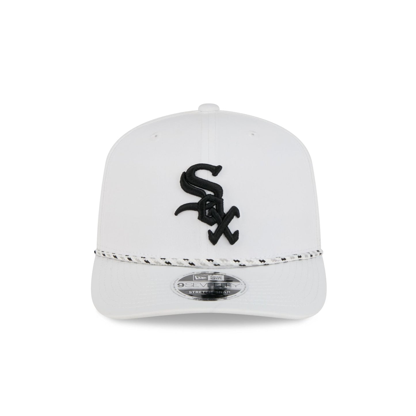 Chicago White Sox Optic White Performance Rope 9SEVENTY Stretch-Snap Hat