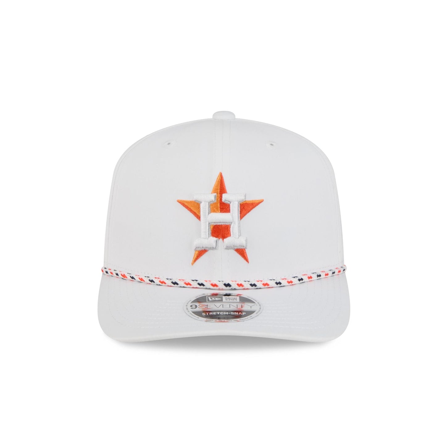 Houston Astros Optic White Performance Rope 9SEVENTY Stretch-Snap Hat
