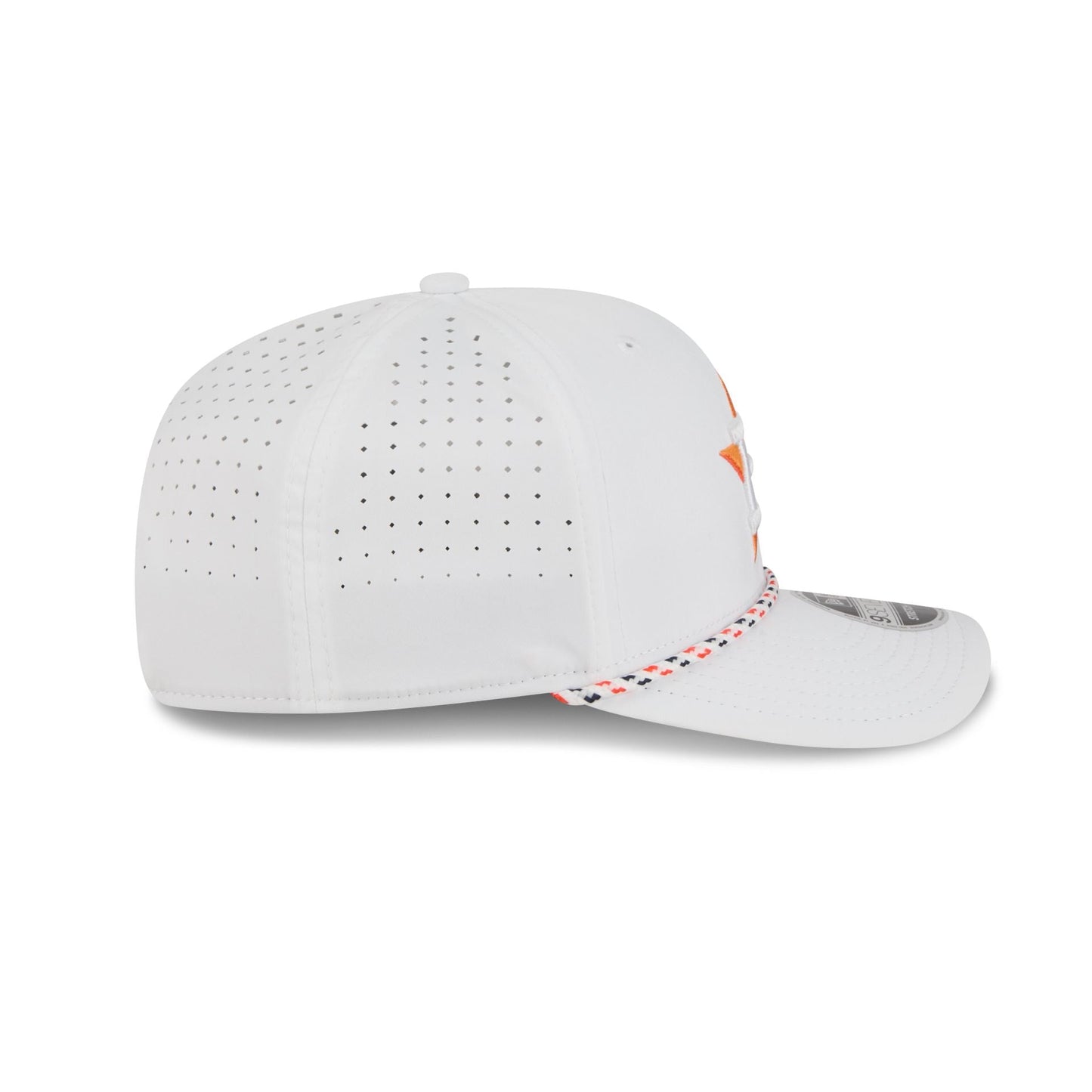 Houston Astros Optic White Performance Rope 9SEVENTY Stretch-Snap Hat