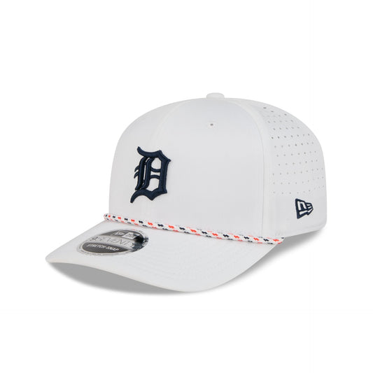Detroit Tigers Optic White Performance Rope 9SEVENTY Stretch-Snap Hat