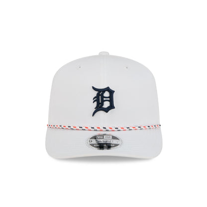 Detroit Tigers Optic White Performance Rope 9SEVENTY Stretch-Snap Hat
