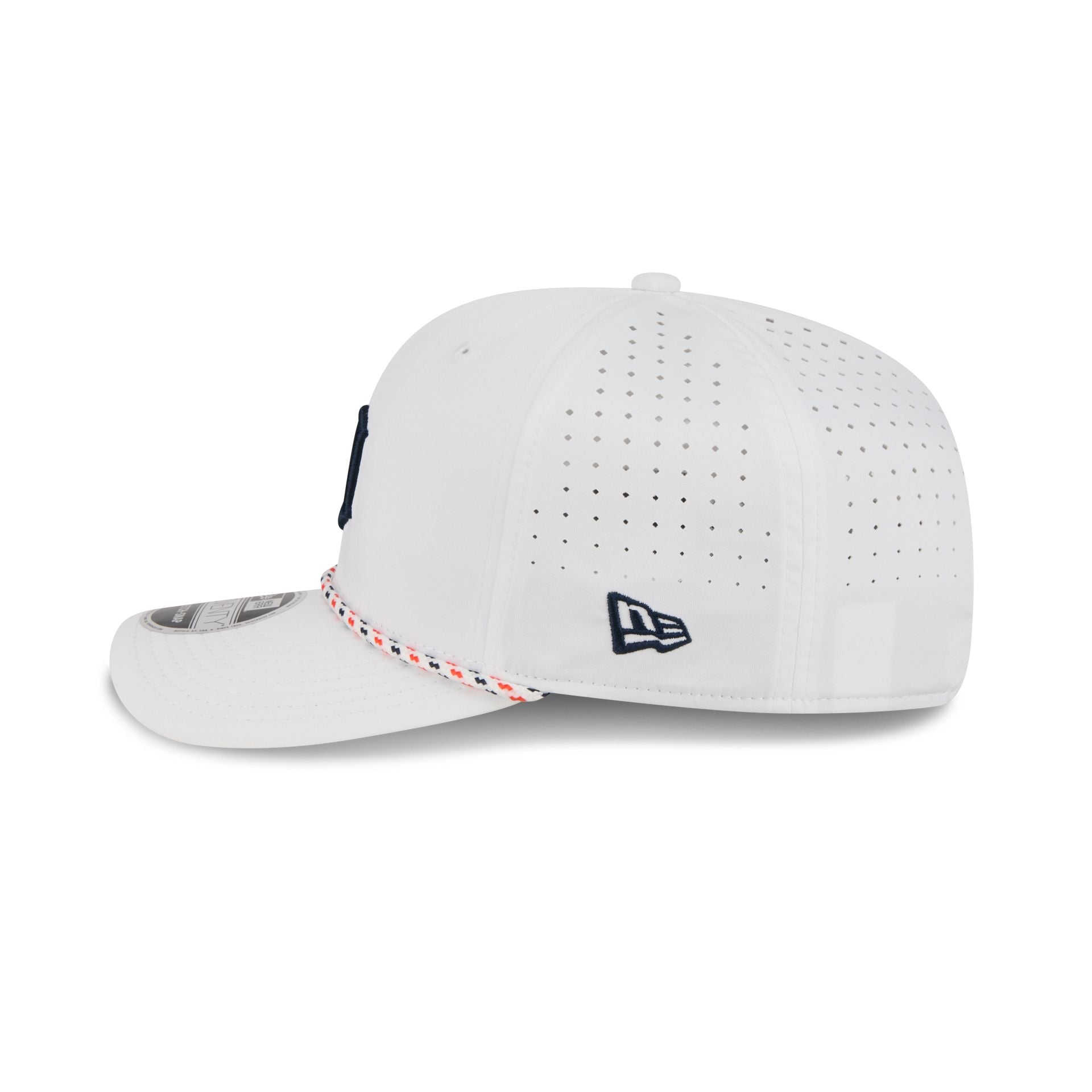 Detroit Tigers Optic White Performance Rope 9SEVENTY Stretch-Snap Hat
