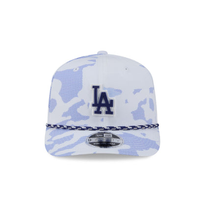Los Angeles Dodgers White Camo Performance Rope 9SEVENTY Stretch-Snap Hat