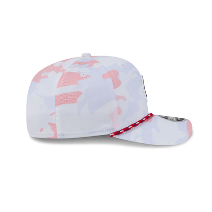 Philadelphia Phillies White Camo Performance Rope 9SEVENTY Stretch-Snap Hat