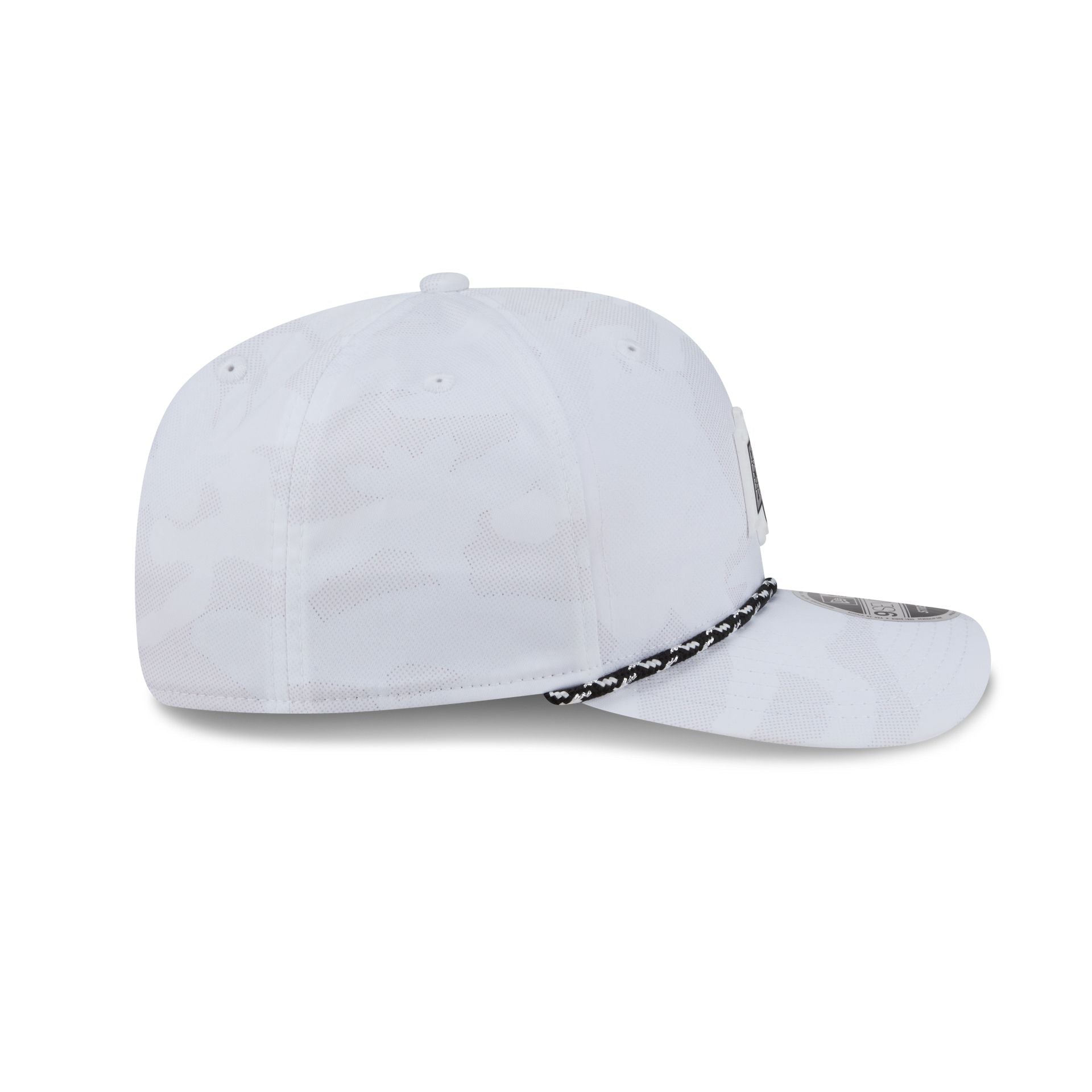 Los Angeles Kings White Camo Performance Rope 9SEVENTY Stretch-Snap Hat