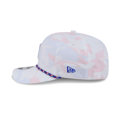 New York Rangers White Camo Performance Rope 9SEVENTY Stretch-Snap Hat