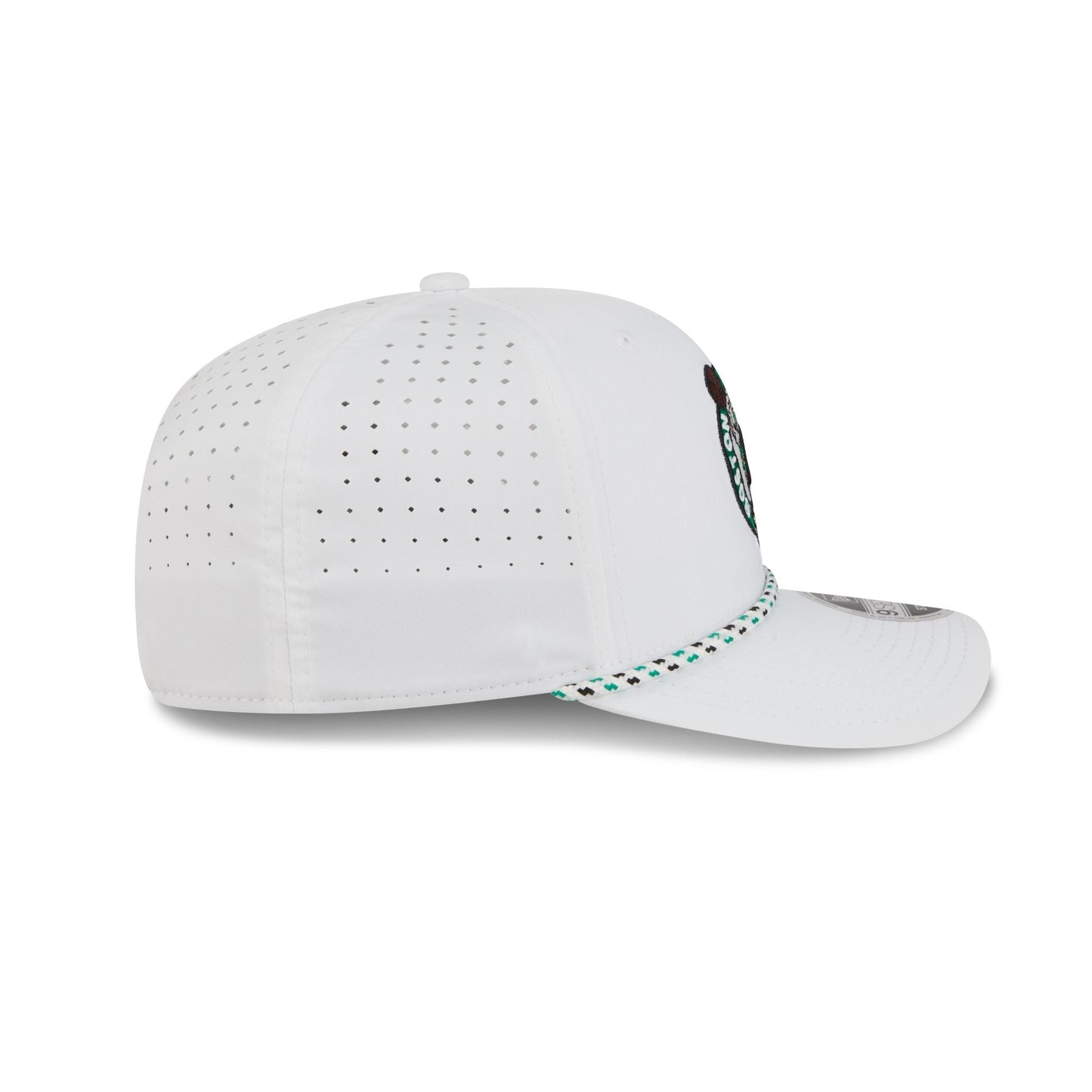 Boston Celtics Optic White Performance Rope 9SEVENTY Stretch-Snap Hat
