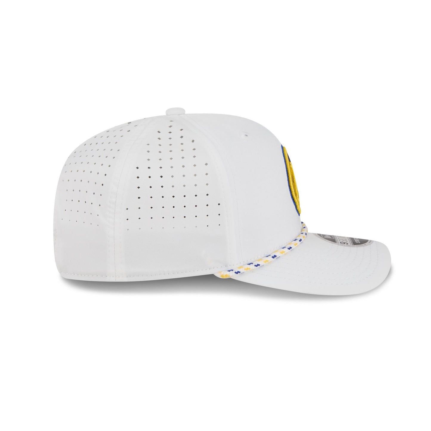 Golden State Warriors Optic White Performance Rope 9SEVENTY Stretch-Snap Hat