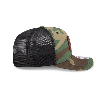 Arizona State Sun Devils Camo Canvas 9SEVENTY Trucker Hat