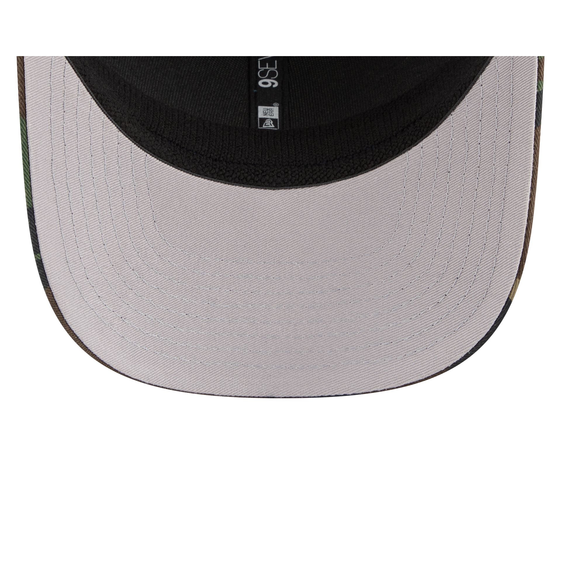 Duke Blue Devils Camo Canvas 9SEVENTY Trucker Hat