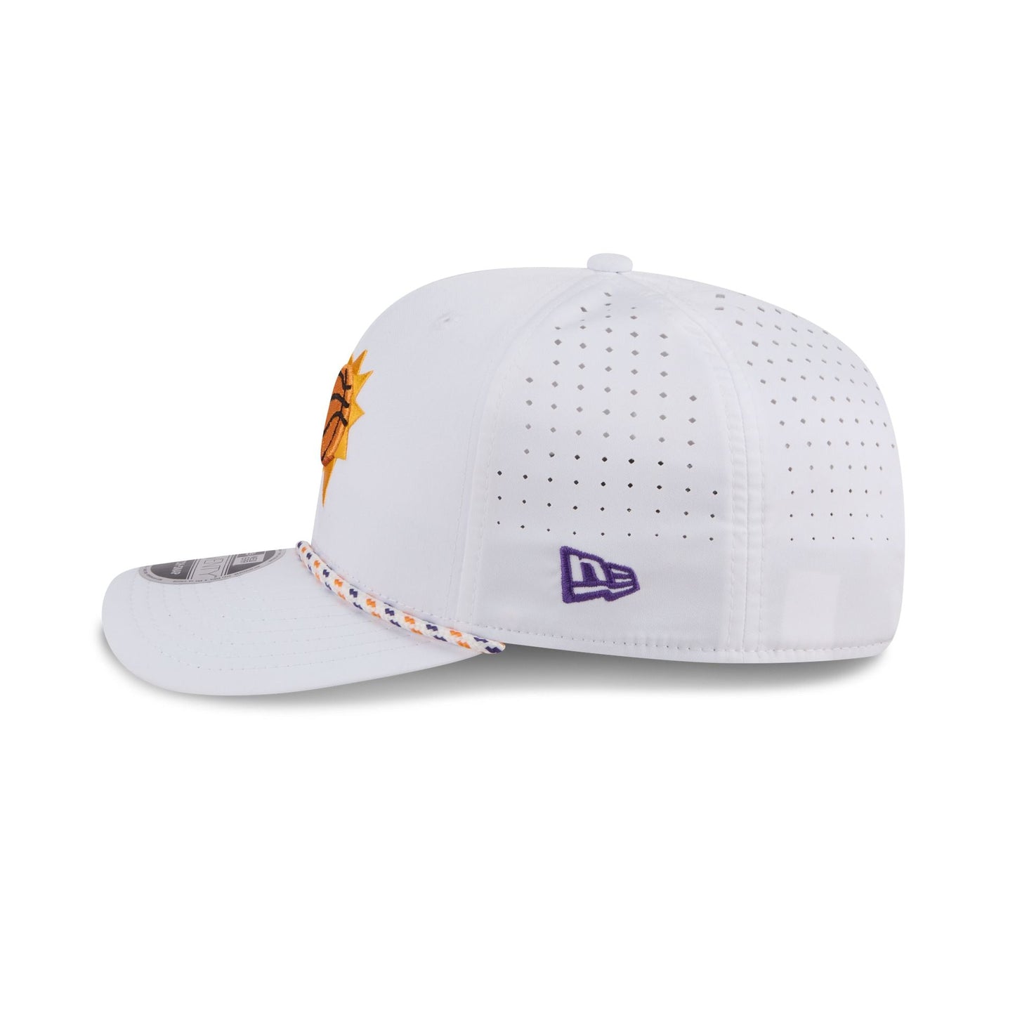 Phoenix Suns Optic White Performance Rope 9SEVENTY Stretch-Snap Hat
