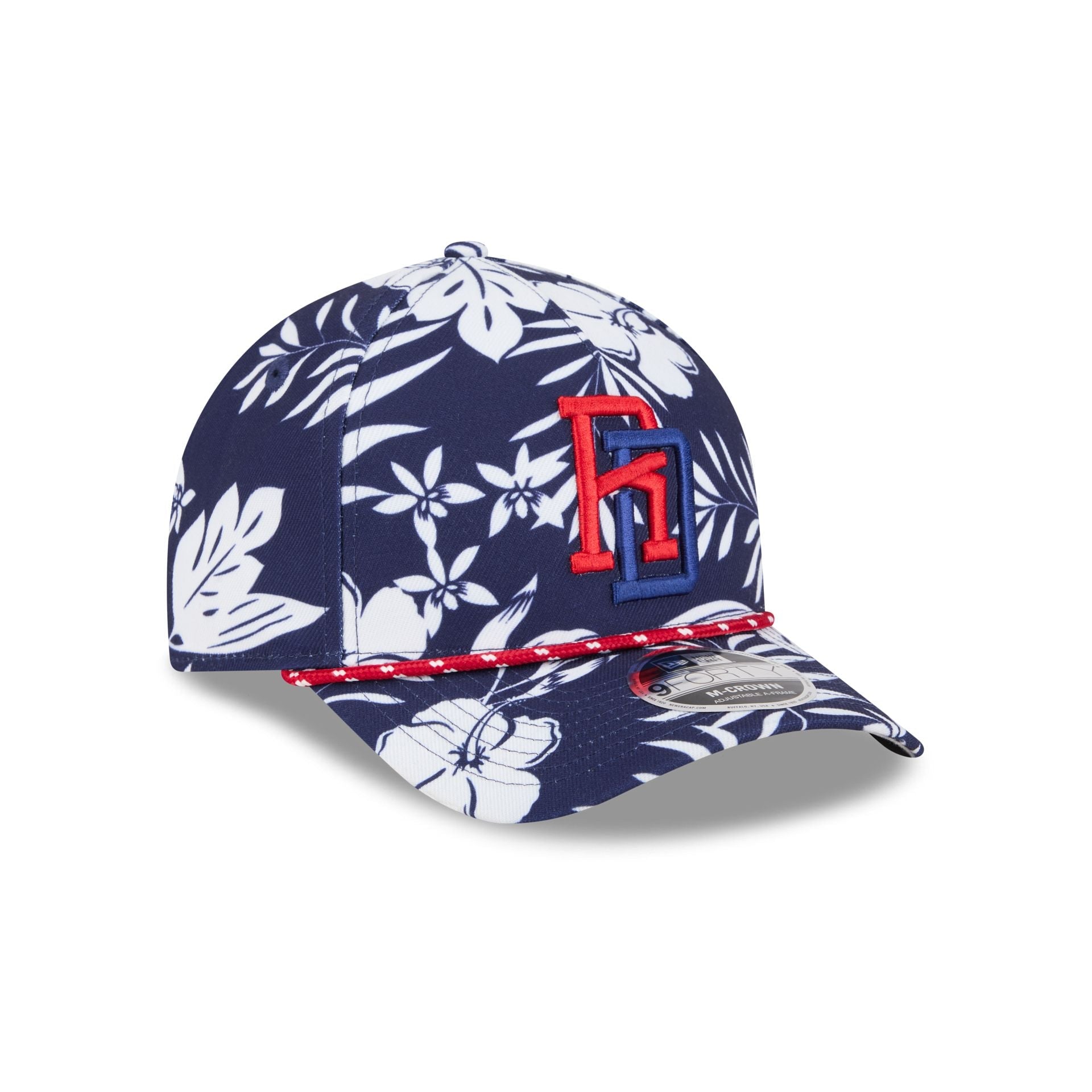 Dominican Republic Floral 9FORTY M-Crown A-Frame Snapback Hat