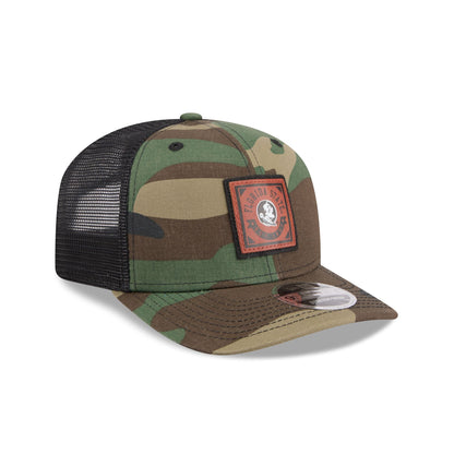 Florida State Seminoles Camo Canvas 9SEVENTY Trucker Hat