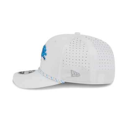 Detroit Lions Optic White Performance Rope 9SEVENTY Stretch-Snap Hat
