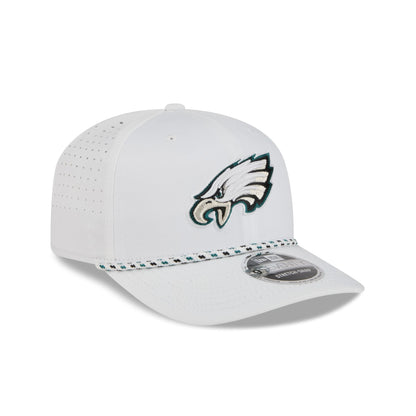 Philadelphia Eagles Optic White Performance Rope 9SEVENTY Stretch-Snap Hat