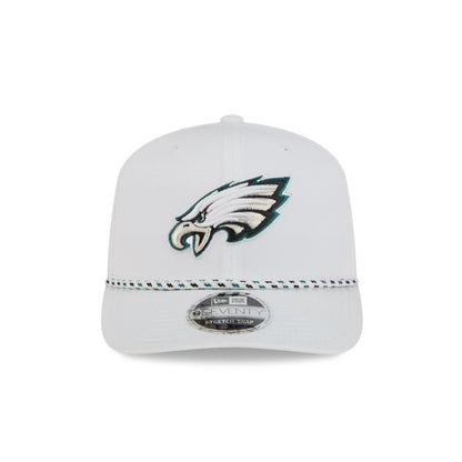 Philadelphia Eagles Optic White Performance Rope 9SEVENTY Stretch-Snap Hat