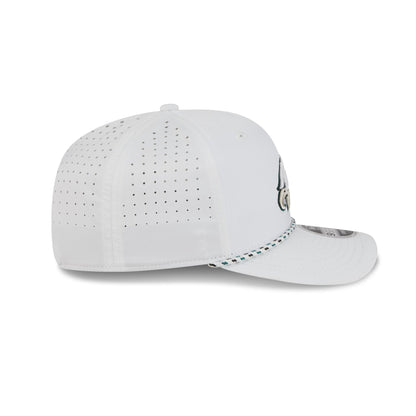 Philadelphia Eagles Optic White Performance Rope 9SEVENTY Stretch-Snap Hat