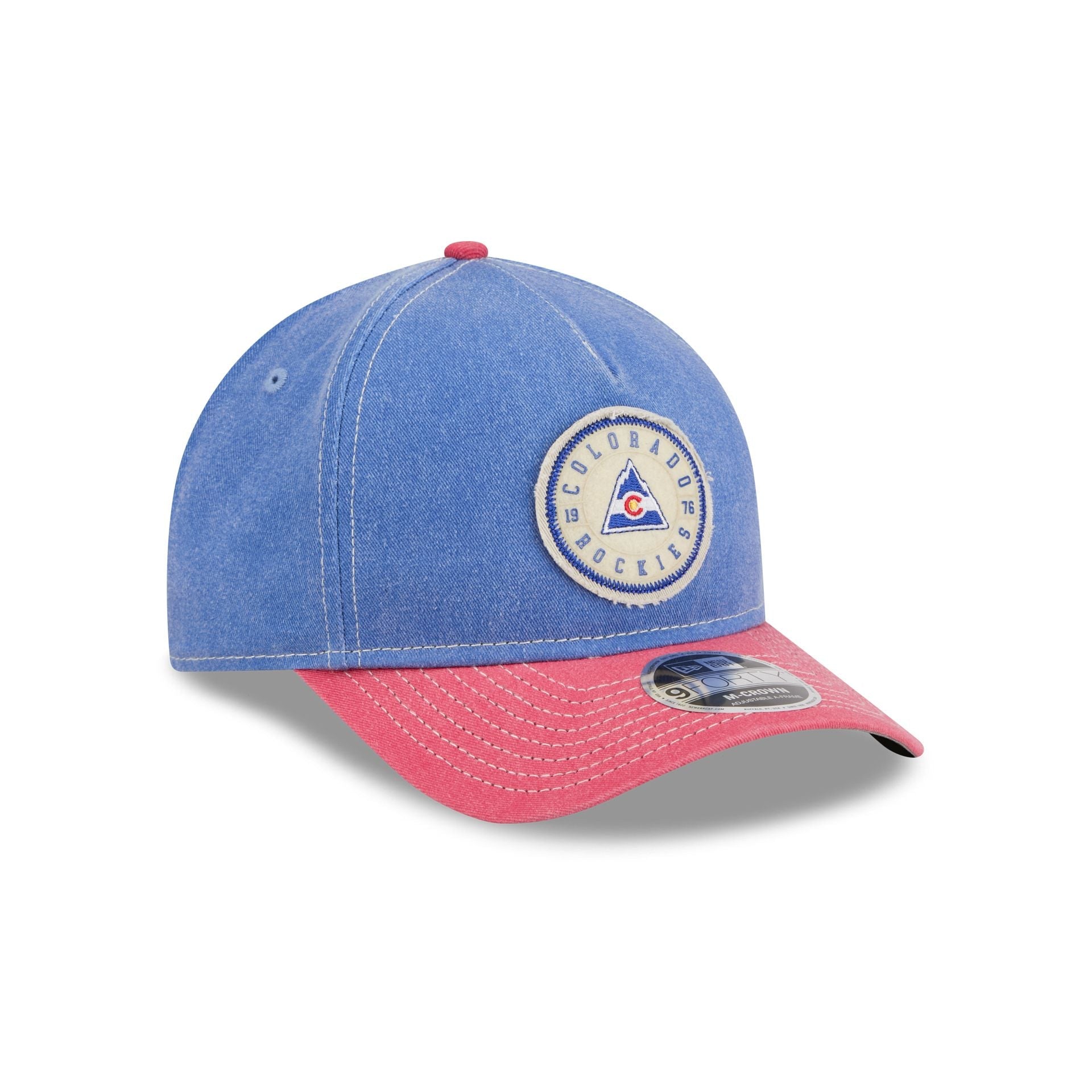 Colorado Rockies Felt 9FORTY M-Crown A-Frame Snapback Hat