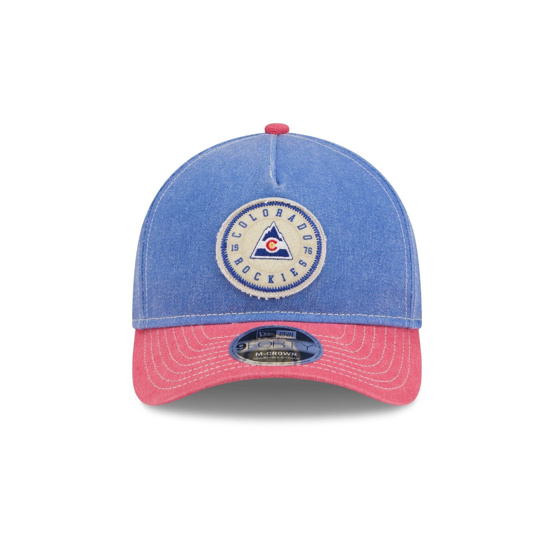 Colorado Rockies Felt 9FORTY M-Crown A-Frame Snapback Hat