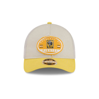 Pittsburgh Pirates Frayed 9FORTY M-Crown A-Frame Trucker Hat