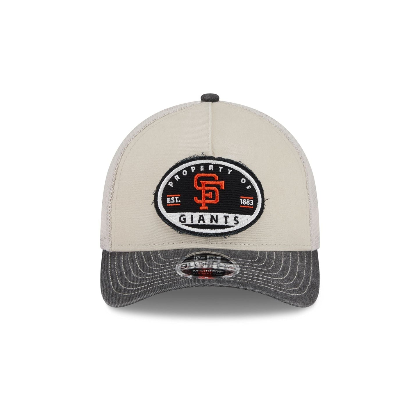 San Francisco Giants Frayed 9FORTY M-Crown A-Frame Trucker Hat