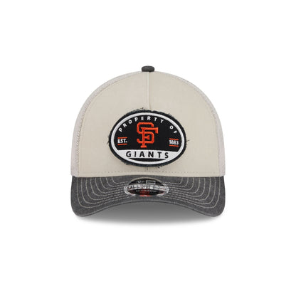 San Francisco Giants Frayed 9FORTY M-Crown A-Frame Trucker Hat