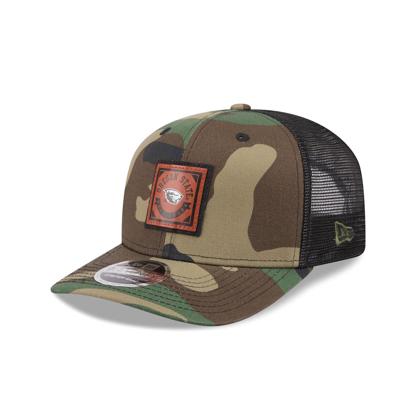 Oregon State Beavers Camo Canvas 9SEVENTY Trucker Hat