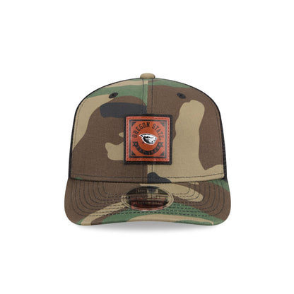 Oregon State Beavers Camo Canvas 9SEVENTY Trucker Hat