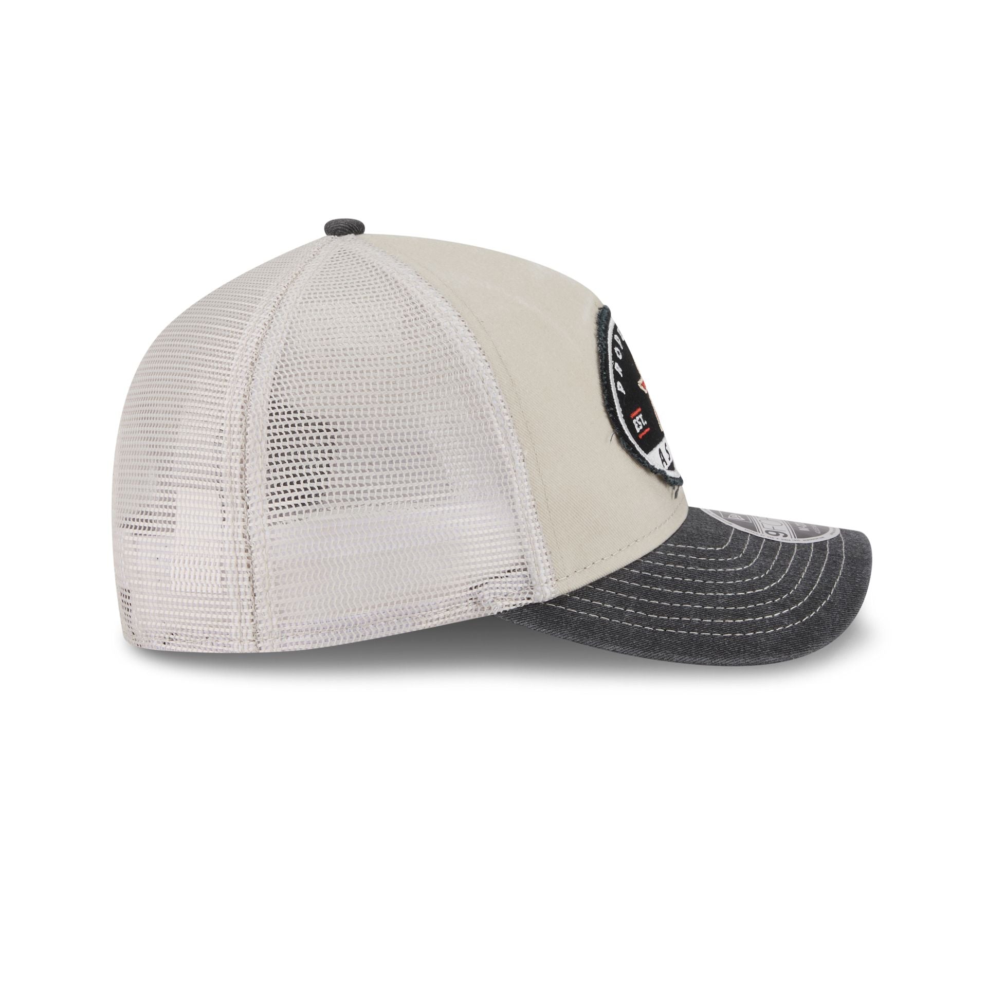 Houston Astros Frayed 9FORTY M-Crown A-Frame Trucker Hat