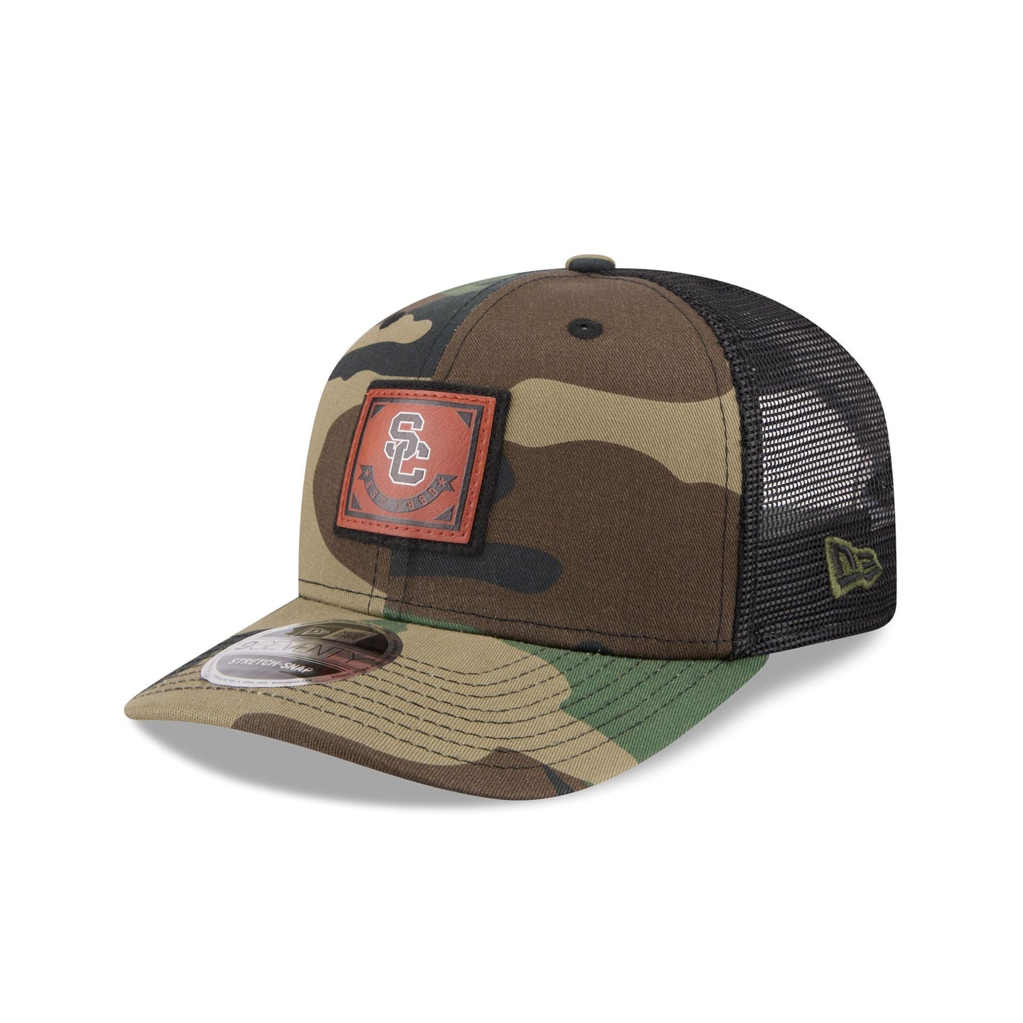 USC Trojans Camo Canvas 9SEVENTY Trucker Hat