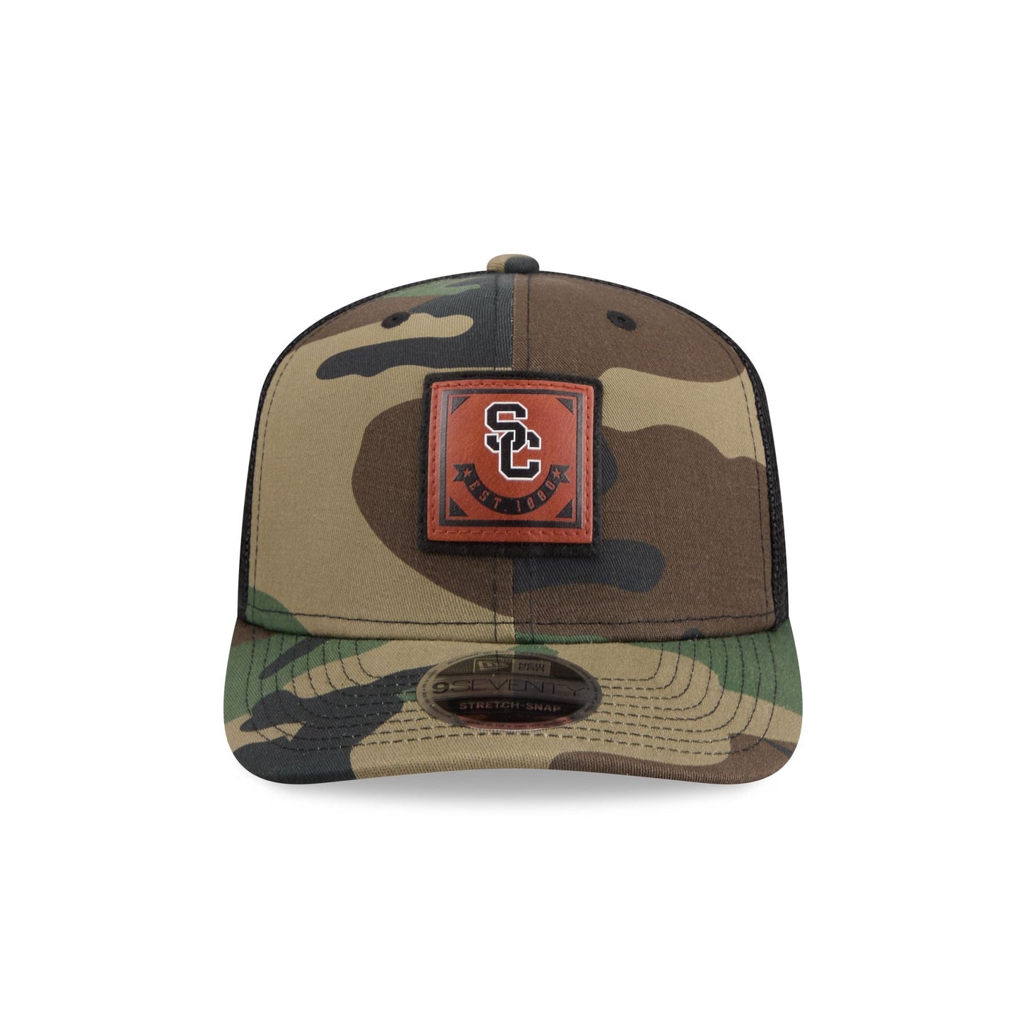 USC Trojans Camo Canvas 9SEVENTY Trucker Hat