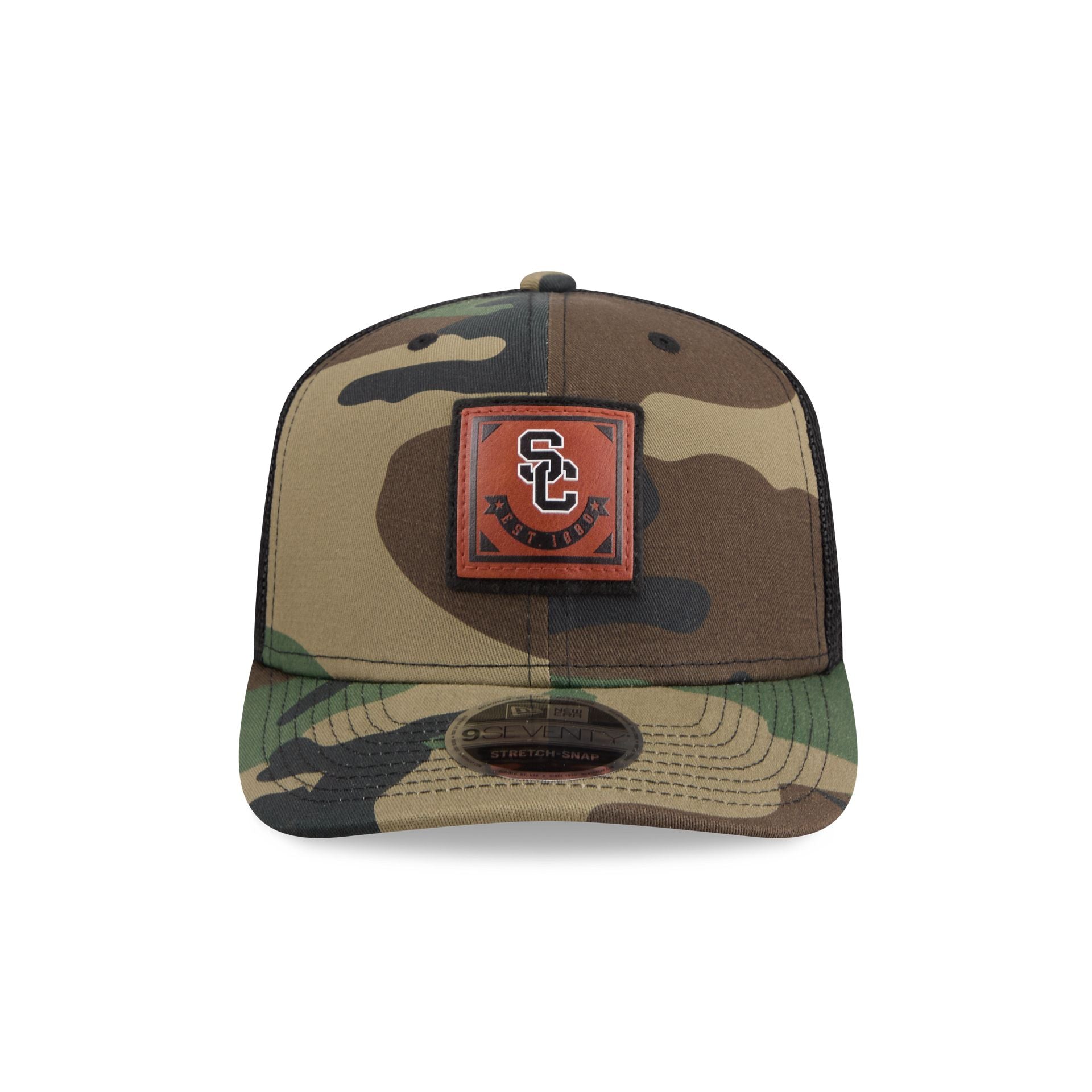 USC Trojans Camo Canvas 9SEVENTY Trucker Hat