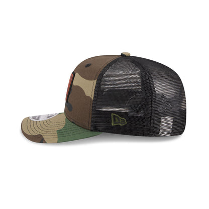 USC Trojans Camo Canvas 9SEVENTY Trucker Hat
