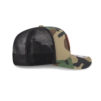 USC Trojans Camo Canvas 9SEVENTY Trucker Hat