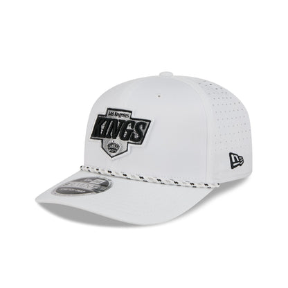 Los Angeles Kings Optic White Performance Rope 9SEVENTY Stretch-Snap Hat