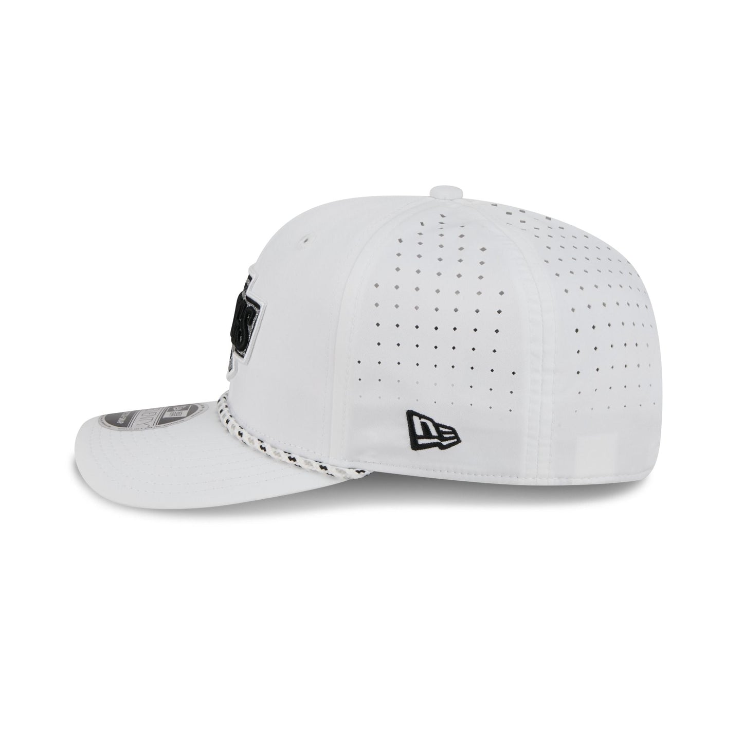 Los Angeles Kings Optic White Performance Rope 9SEVENTY Stretch-Snap Hat