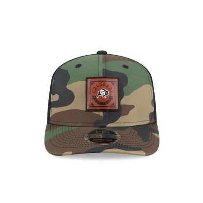 Colorado Buffaloes Camo Canvas 9SEVENTY Trucker Hat