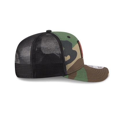 Colorado Buffaloes Camo Canvas 9SEVENTY Trucker Hat