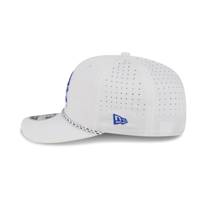 Duke Blue Devils Optic White Performance Rope 9SEVENTY Stretch-Snap Hat