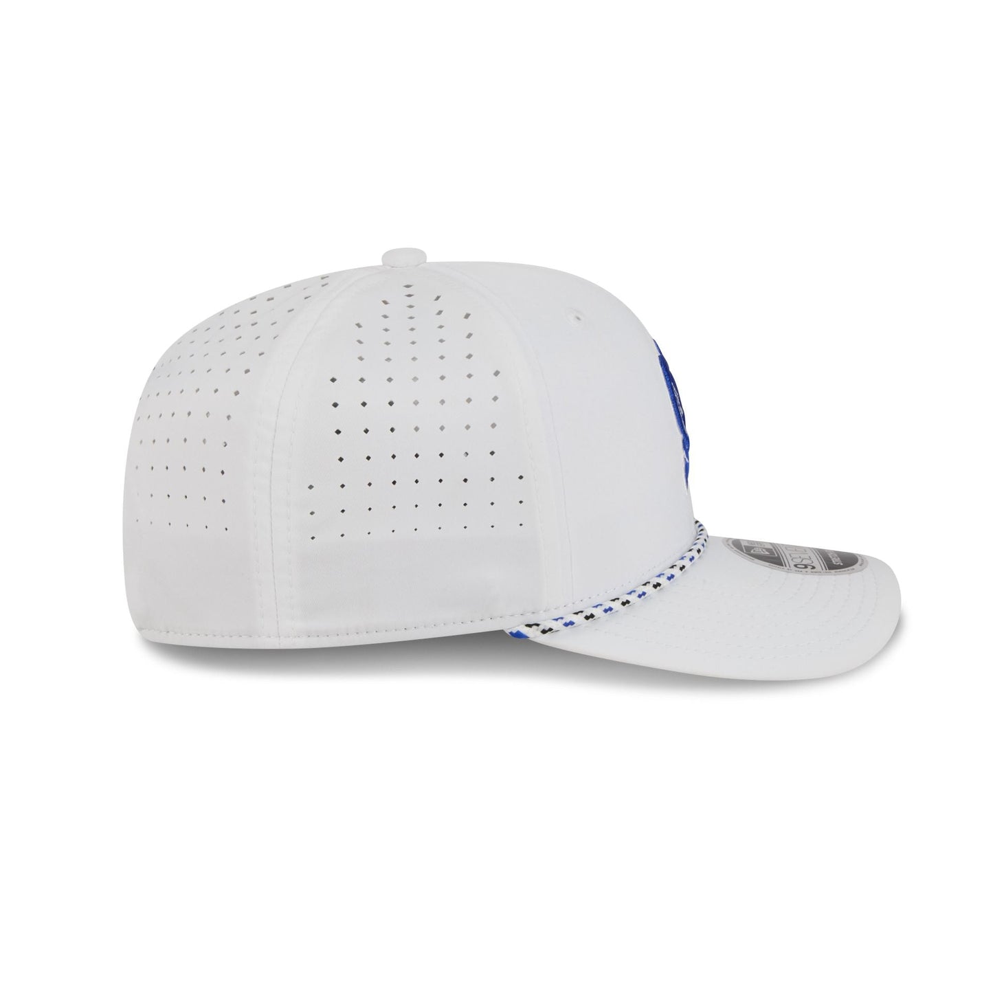 Duke Blue Devils Optic White Performance Rope 9SEVENTY Stretch-Snap Hat