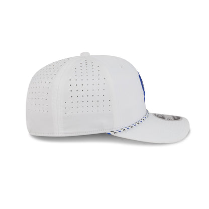 Duke Blue Devils Optic White Performance Rope 9SEVENTY Stretch-Snap Hat