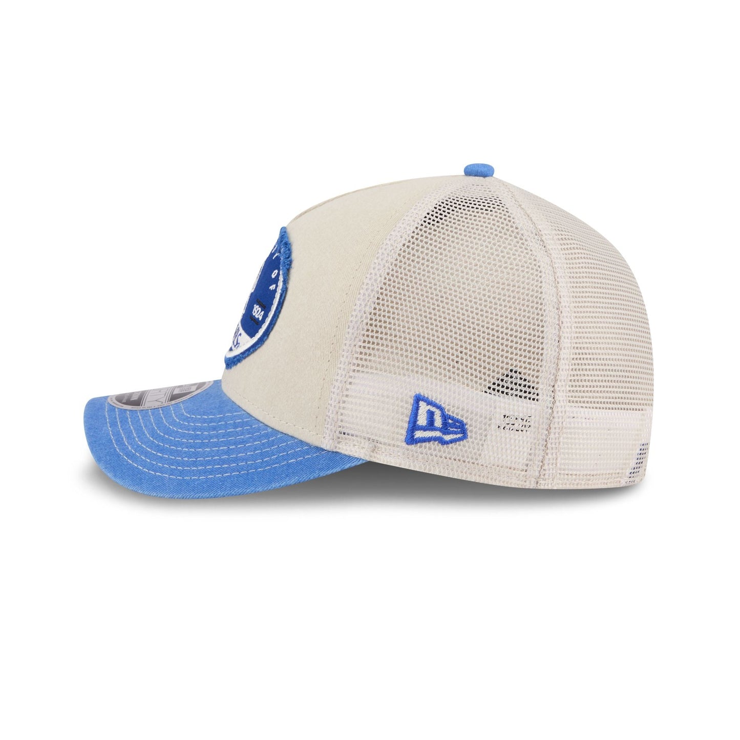 Duke Blue Devils Frayed 9FORTY M-Crown A-Frame Trucker Hat
